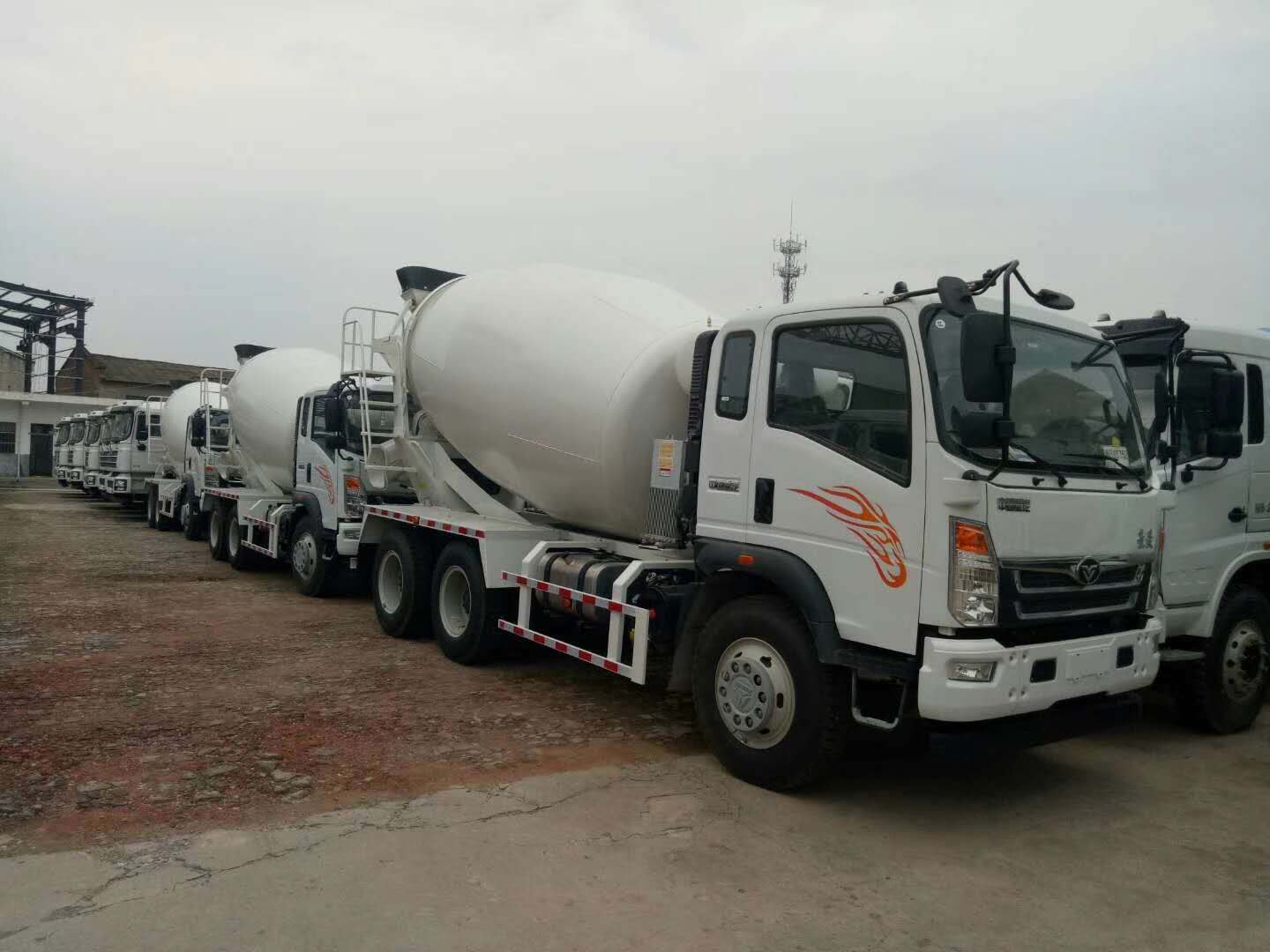 重汽豪曼攪拌車